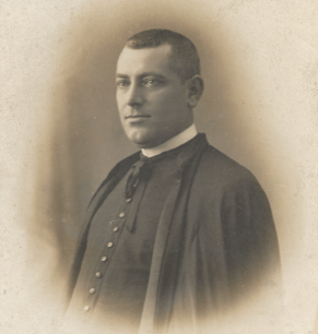 Detalle dun retrato de Eligio Casal Rey